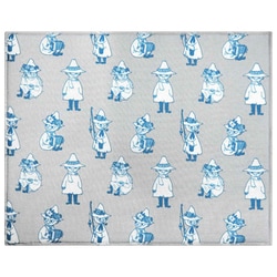 水切りマット 40×50cm MOOMIN 吸水水切りマット スナフキン