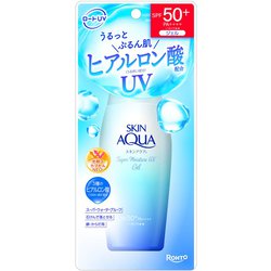 スキンアクア スーパーモイスチャージェル SPF 50+/PA++++ 110g [日焼け止め 顔・からだ用]