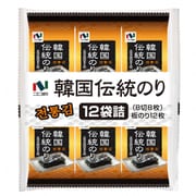 ニコニコのり 韓国伝統のり 8枚12袋