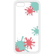 i36ECH02 [iPhone SE3/8 スプラッシュケース GR/RD]