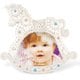 フォトフレーム ベビー CROCHET BABY FRAME Pearl White Horse KP-31316