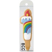 B56280000 [ナンバーキャンドル ろうそく 数字 クッキー 1番 虹]