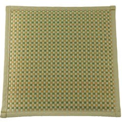 Amazon.co.jp: 創筵(Souen) 御前座布団 優（黄色&緑） : ホーム