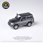 PA-55562 1/64 トヨタ ランドクルーザー 71 2014 SWB Graphite グレー LHD [ダイキャストミニカー]