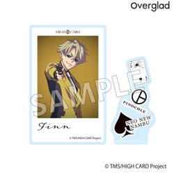 フォトカード風クリアダイカットステッカー（フィン） HCC-011