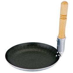 片手鍋 親子鍋 浅型 中 16.5cm フッ素樹脂加工 業務用 N-32