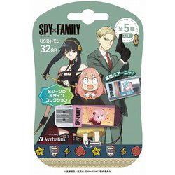 USBフラッシュメモリ USB2.0対応 キャップ式 32GB アニメ「SPY×FAMILY」 名シーンデザインコレクション USBNOHAYO32G