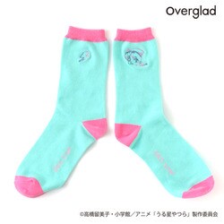 UYY-019 [うる星やつら 靴下 ワンポイント刺繍 ミント]