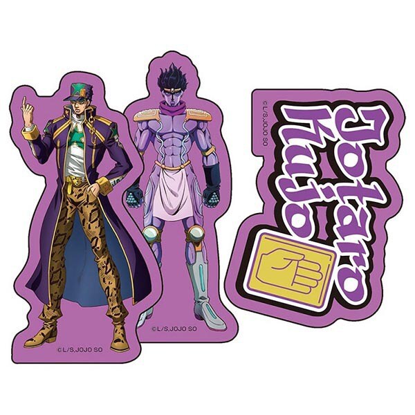 【ジャンプフェスタ2023】 ジョジョの奇妙な冒険 ストーンオーシャン ステッカーセット 空条承太郎 [キャラクターグッズ]