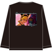 【ジャンプフェスタ2023】 ジョジョの奇妙な冒険 ストーンオーシャン ロングTシャツ OP 2期ver. ブラック XLサイズ [キャラクターグッズ]