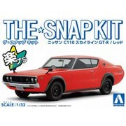 ザ・スナップキット No.18-C 1/32 ニッサン C110スカイラインGT-R レッド [組立式プラスチックモデル]