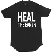 トラヴィス 丸胴プリントラグランTシャツ Mサイズ 黒