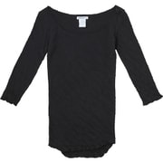 インナー用Tシャツ 綿 カシミヤ 丸胴インナーTシャツ Mサイズ チャコール