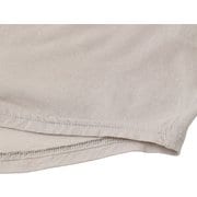 インナー用Tシャツ 綿 カシミヤ ローズペトール加工ラグランTシャツ Lサイズ ベージュ