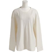 綿 カシミヤ パイル長袖Tシャツ Mサイズ 白