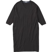 綿 カシミヤ オーバーブラウス Sサイズ 黒