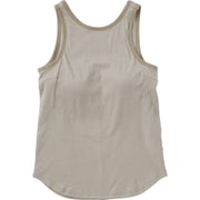 綿 カシミヤ カップ付きタンクトップ Mサイズ ベージュ