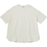 綿 カシミヤ ロング丈Tシャツ Sサイズ 白