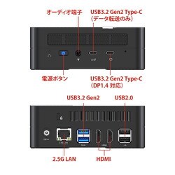 ヨドバシ.com - ミニスフォーラム MINISFORUM UM580B-16/512-W11Pro