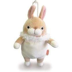 MOUS-0088TBE もちうさぎ MINI 立ち耳 ベージュ [ぬいぐるみ]