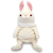 MOUS-0350TWH もちうさぎ L 立ち耳 ホワイト [ぬいぐるみ]