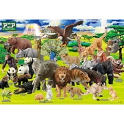 100-039 学べるシリーズ アニアの動物大集合！ [ジグソーパズル 100ピース]