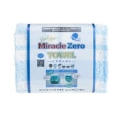810844 [Miracle ZERO ギンガムチェックコンパクトバスタオル ブルー]
