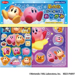 星のカービィ シールつきおりがみ 237331