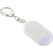 充電式LEDミニライト 防犯アラーム付 90dB KH-SOS1-W