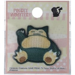 POS010 [ポケットモンスター シールワッペン カビゴン]