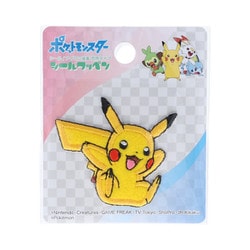 PSS001 [ポケットモンスター シールワッペン ピカチュウ]