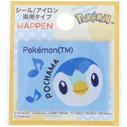 PWS003 [ポケットモンスター 織りシールワッペン ポッチャマ]
