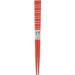 箸 ピース 16.5cm オレンジ 抗菌仕上げ 食洗機対応