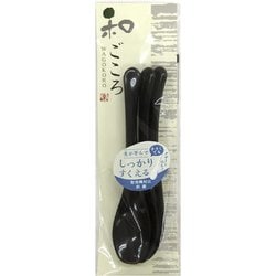 和ごころ ミニスプーン 3本 黒 抗菌 食洗機対応