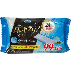クリンクル 床キラリ 24時間抗菌 フローリングウェットシート 20枚
