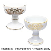 白上金 ハス 仏器 中 白