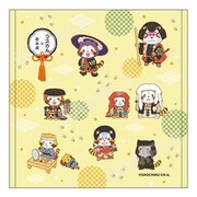 ラスカル×歌舞伎 ハンドタオル 01. デフォルメ版アート [キャラクターグッズ]
