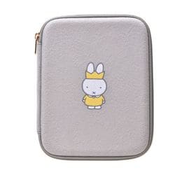 キャラクターグッズ PG-43901 miffy（ミッフィー） ププフェルト マルチポーチ グレー