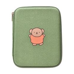 キャラクターグッズ PG-43903 miffy（ミッフィー） ププフェルト マルチポーチ グリーン