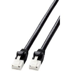 LANケーブル CAT6A 5m 高速 10Gbps ストレート 爪折れ防止 RoHS指令準拠 ブラック LD-GPAT/BK5/RS