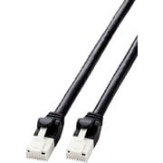 LANケーブル CAT6A 5m 高速 10Gbps ストレート 爪折れ防止 RoHS指令準拠 ブラック LD-GPAT/BK5/RS