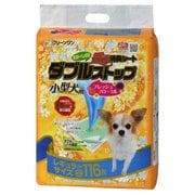 クリーンワン 香る消臭シート ダブルストップ小型犬用 フレッシュフローラルの香り レギュラー116枚