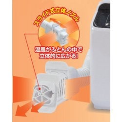 ヨドバシ.com - ヤマゼン YAMAZEN ダブルノズル ふとん乾燥機 ホワイト 