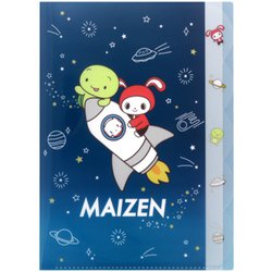 限定 ダイカットクリアファイル5ポケット まいぜんシスターズ23SS 宇宙 S2135922