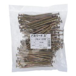 パネリード2＋ P6×120-2＋ 100本入 P6-120