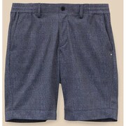 CWA23M C23127101 1120 M NV [ゴルフショートパンツ メンズ かざあなメッシュ 生地調プリントショートパンツ Mサイズ ネイビー]