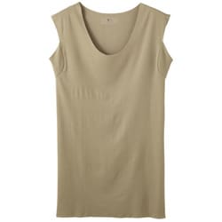 YG Tシャツ専用 袖なし・汗取り付スリーブレス L クリアベージュ YV2618PY