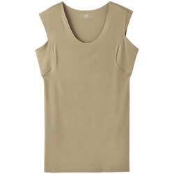 YG Tシャツ専用 汗取り部3層構造スリーブレス M クリアベージュ YV2819Y