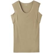 YG Tシャツ専用 汗取り部3層構造スリーブレス M クリアベージュ YV2819Y