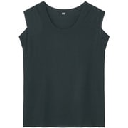 YG Tシャツ専用 ゆったり・汗取り付スリーブレス M ブラック YV2918Y